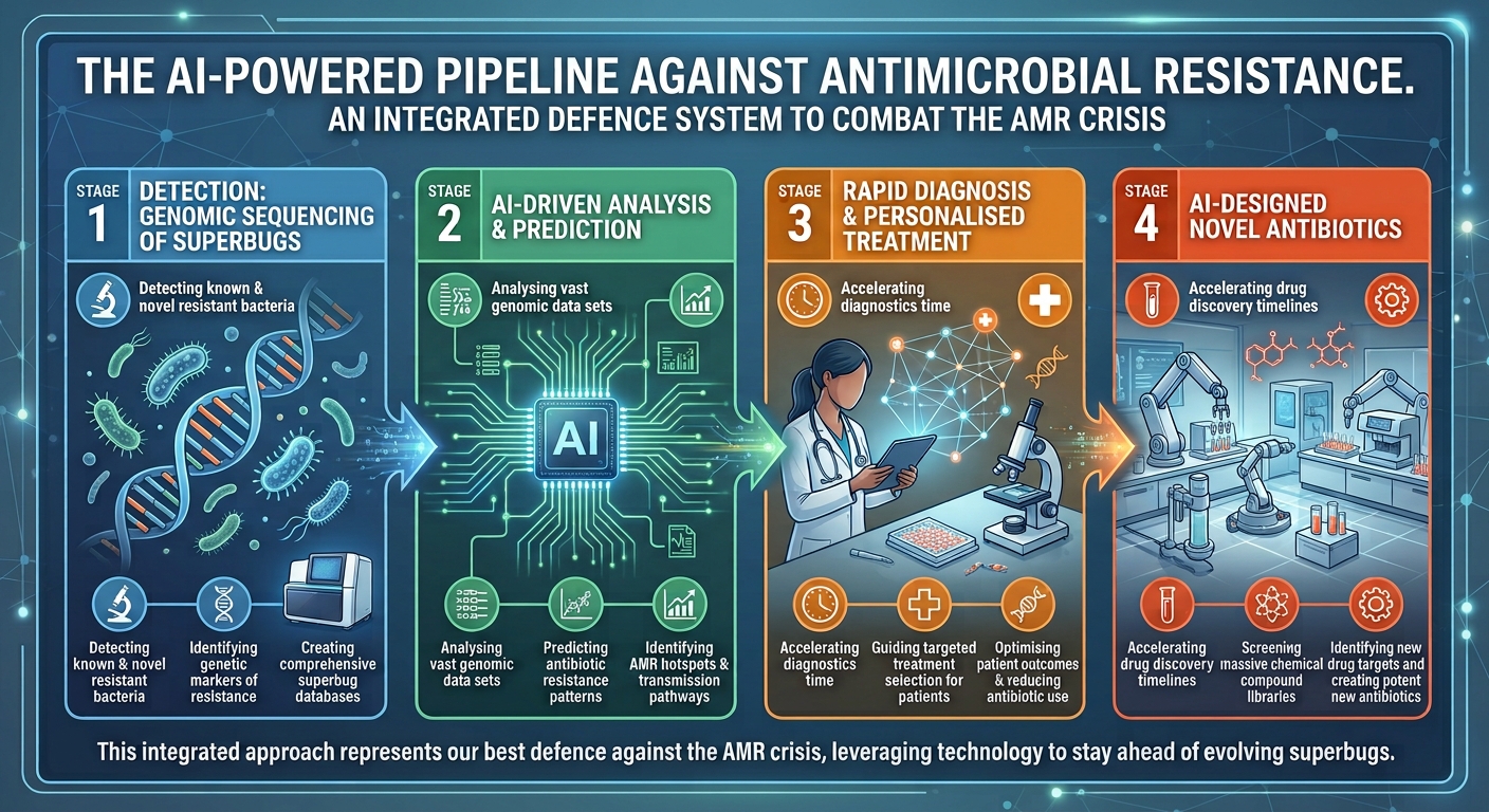 AI vs AMR: Artificial intelligence fighting antimicrobial resistance
